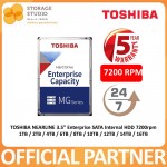 TOSHIBA NEARLINE Enterprise SATA Internal 3.5 inch HDD 7200rpm